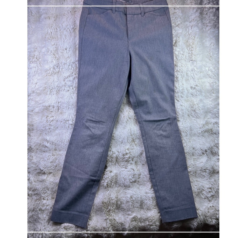 Old Navy Pixie High Rise Secret Slim Pockets Gray Ankle Pants Size 2 Womens A8